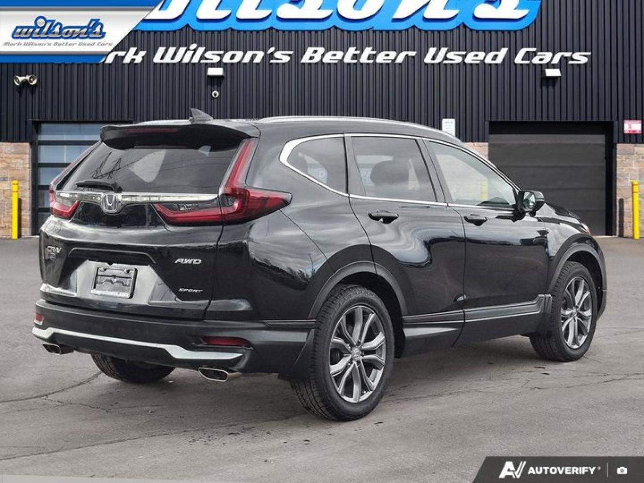 2021 Honda CR-V Sport AWD | Sunroof | Adaptive Cruise | Heated Seats | CarPlay + Android | Rear Camera | and More ! Photo4