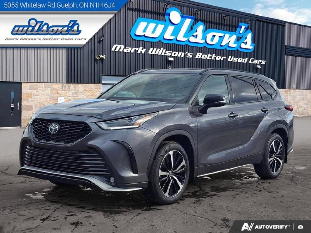 Used 2022 Toyota Highlander XSE AWD | Leather | Sunroof | Heated Wheel + Seats | CarPlay + Android | Rear Camera | and More ! for sale in Guelph, ON