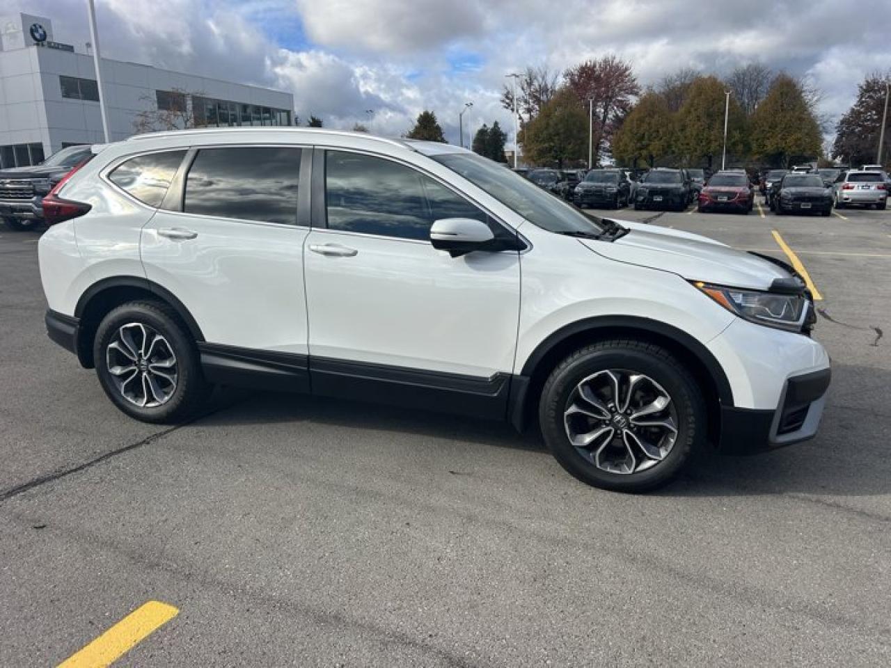 Used 2021 Honda CR-V EX-L AWD | Leather | Sunroof | Adaptive Cruise | Heated Wheel + Seats | CarPlay + Android and More ! for sale in Guelph, ON