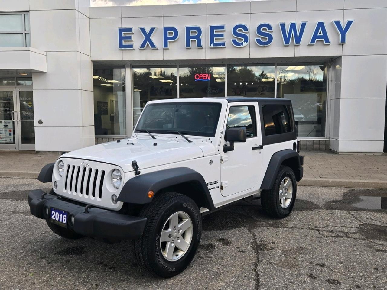 Used 2016 Jeep Wrangler SPORT for sale in Stratford, ON