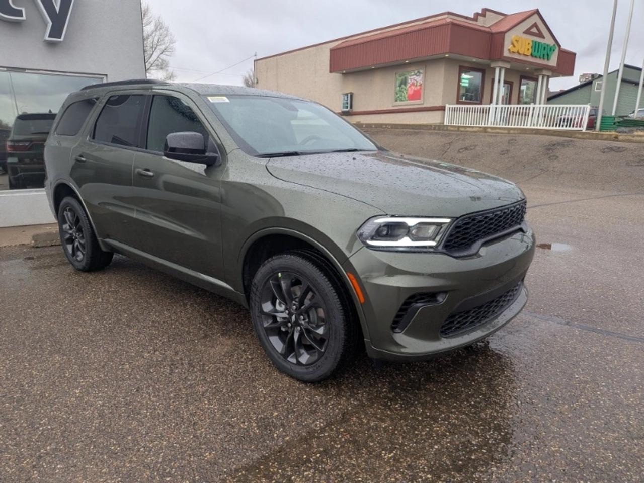 The 2026 Dodge Durango GT blends muscular styling ample interior space and solid performance for families and adventure-seekers alike. Equipped with a 3.6L V6 engine producing 295 horsepower and an AWD system this SUV offers a confident ride in all conditions. Its bold exterior and refined cabin offer the right balance of sport and comfort making it a practical yet stylish choice.**Specifications:****Make:** Dodge**Model Year:** 2026**Model:** Durango**Trim:** GT**Body Class:** Sport Utility Vehicle (SUV)/Multi-Purpose Vehicle (MPV)**Vehicle Type:** Multipurpose Passenger Vehicle (MPV)**Drive Type:** AWD/All-Wheel Drive**Engine Configuration:** V-Shaped**Engine Number of Cylinders:** 6**Engine Displacement:** 3.6L**Fuel Type - Primary:** Gasoline**Engine Brake Horsepower:** 295 hp**Brake System Type:** Hydraulic**Doors:** 4**Steering Location:** Left-Hand Drive (LHD)**Seat Belt Type:** Manual**Restraint System:** Active Belts**Front Air Bag Locations:** 1st Row (Driver and Passenger)**Side Air Bag Locations:** All Rows**Anti-lock Braking System (ABS):** Standard**Notable Feature Availability:**This VIN listing does not provide confirmed optional equipment but the 2026 Durango GT trim may offer the following features depending on package or dealer configuration:* Adaptive Cruise Control (ACC)* Forward Collision Warning (FCW)* Blind Spot Monitoring (BSM)* Lane Departure Warning (LDW)* Lane Keeping Assist (LKA)* Rear Cross Traffic Alert* Rear Parking Assist* Backup Camera* Keyless Ignition* Daytime Running Lights (DRL)* LED or HID headlamps with Auto Beam SwitchingCity Chrysler holds a high standard of service &amp excellence for our customers. We are located on the northside of highway 3 of Medicine Hat. Servicing areas from Swift Current to Lethbridge Brooks &amp Taber. Our legacy is to make sure our customers feel right at home as well as taken care of in the highest priority. We are known for being down to earth super friendly and very knowledgeable. We provide excellent customer service and if you are tired of high-pressure sales then City Chrysler is for you. Check out our Google reviews because they tell our story. Then give us a call send us an email or stop by and let us get to work for you! Bankruptcies No credit Bad credit Slow credit Dont sweat it! Get preapproved today