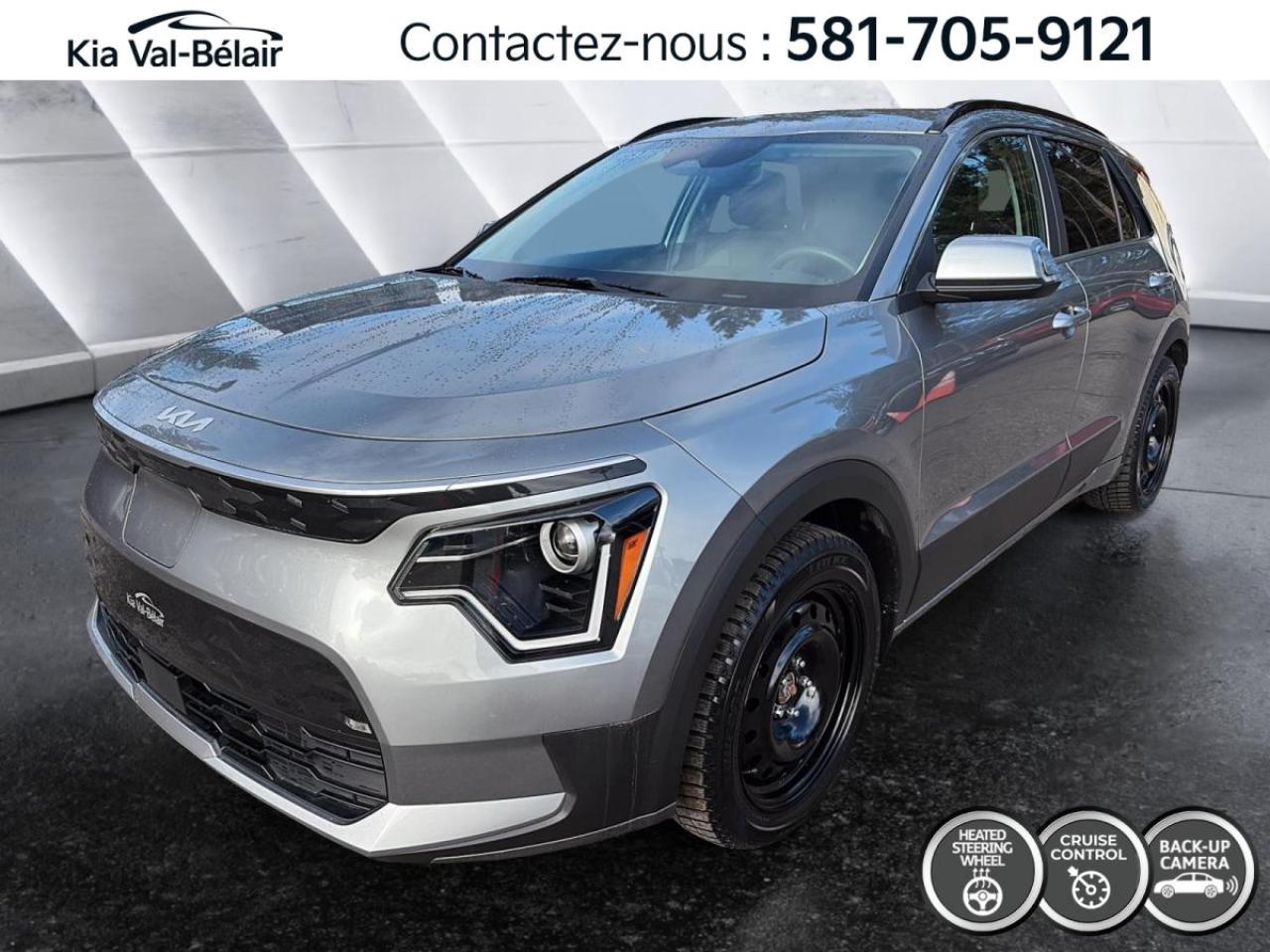 Used 2024 Kia NIRO WIND+ *EV *201HP *GPS *CAMÉRA *CARPLAY *SIÈGES/VOLANT CHAUFF for sale in Québec, QC