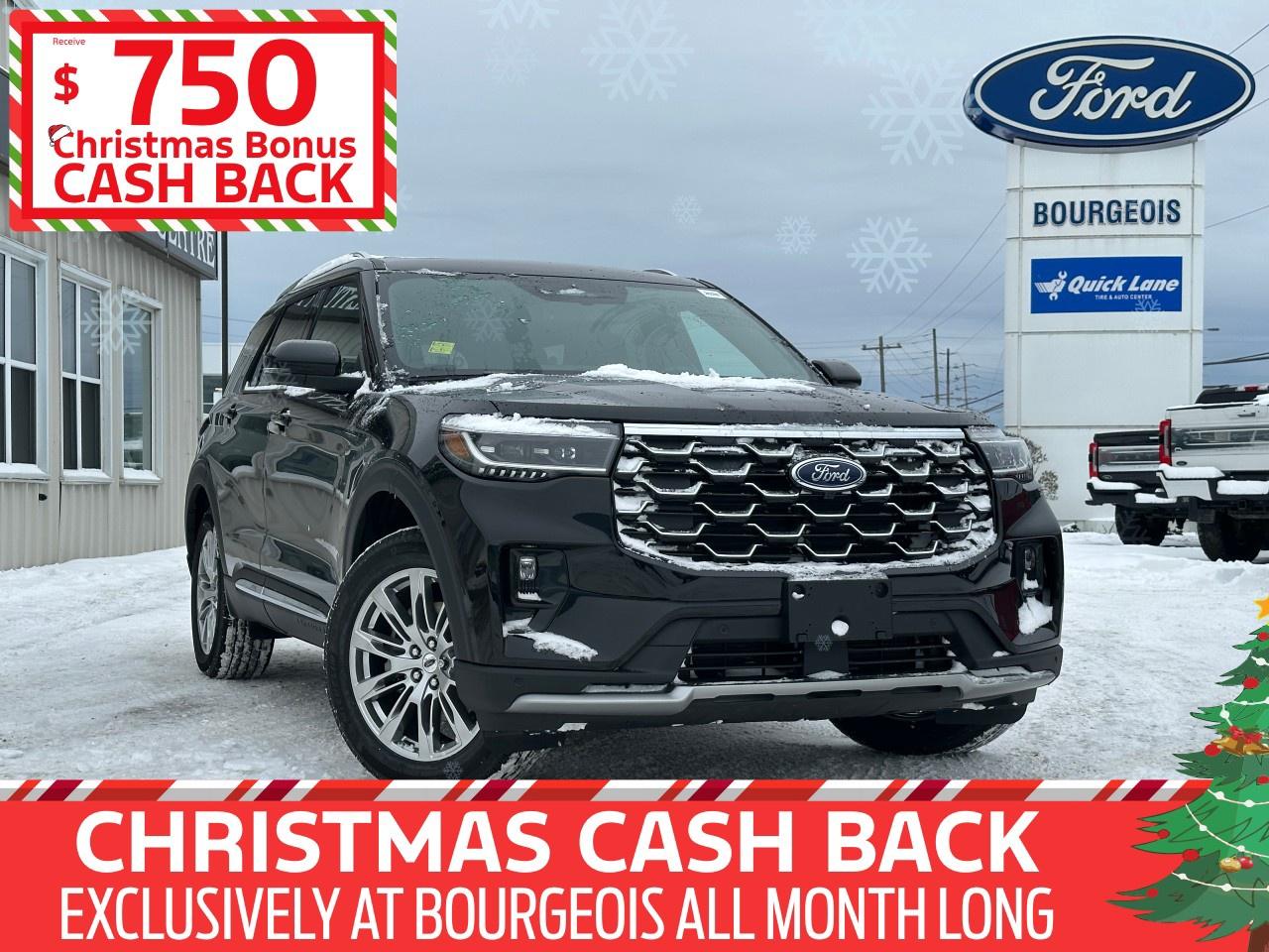 New 2026 Ford Explorer Platinum 4WD for sale in Midland, ON