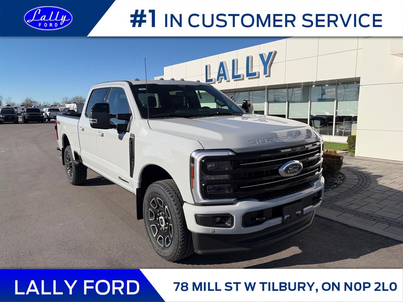 New 2026 Ford F-250 Platinum for sale in Tilbury, ON