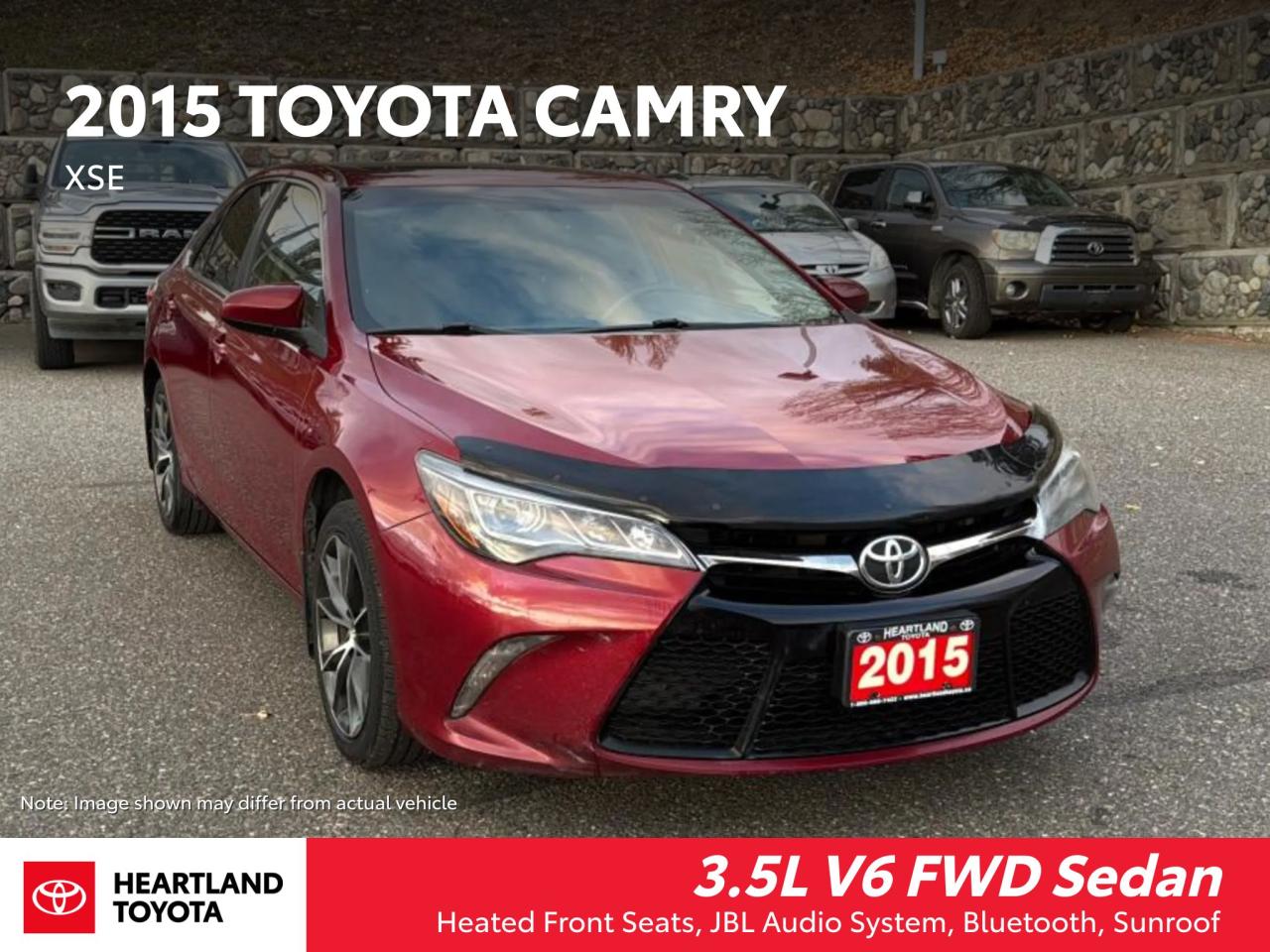 Used 2015 Toyota Camry XSE for sale in Williams Lake, BC