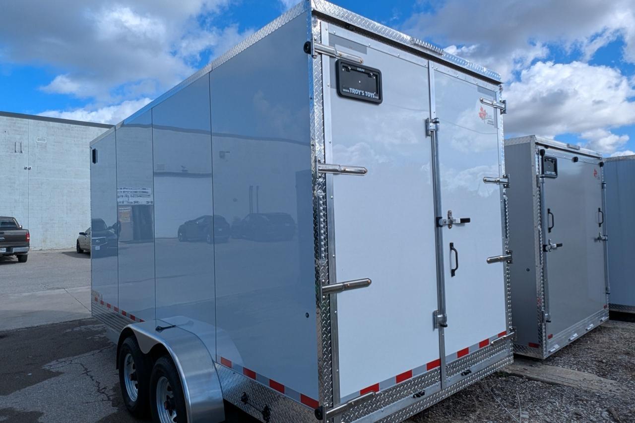 2025 Canadian Trailer Company 7x16 V-Nose Cargo Trailer Aluminum Tandem Axle Photo2