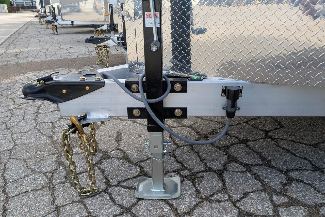 2025 Canadian Trailer Company 7x16 V-Nose Cargo Trailer Aluminum Tandem Axle Photo4