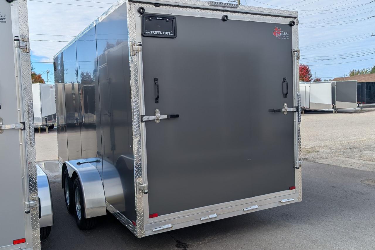 2025 Canadian Trailer Company 7x16 V-Nose Cargo Trailer Aluminum Tandem Axle Photo4