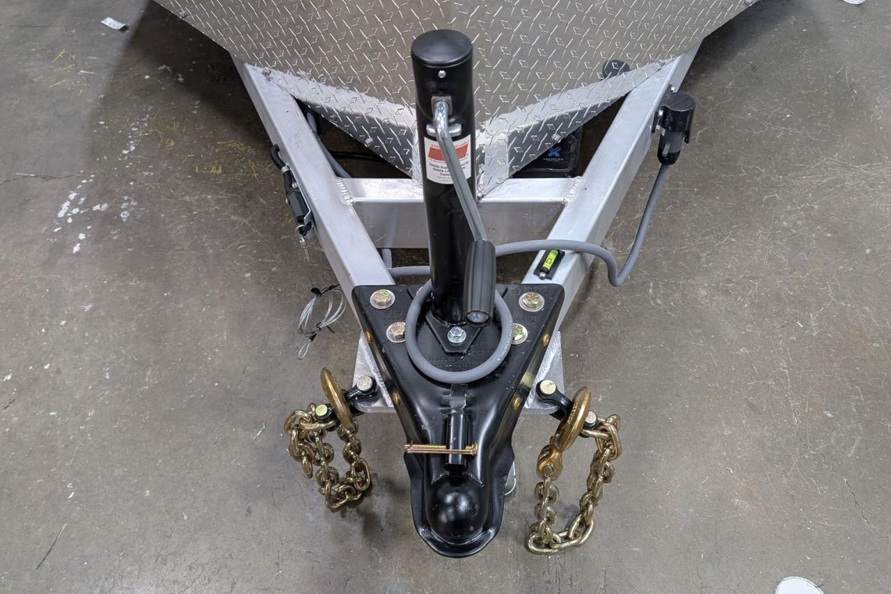 2025 Canadian Trailer Company 7x14 V Nose Cargo Trailer Aluminum Tandem Axle