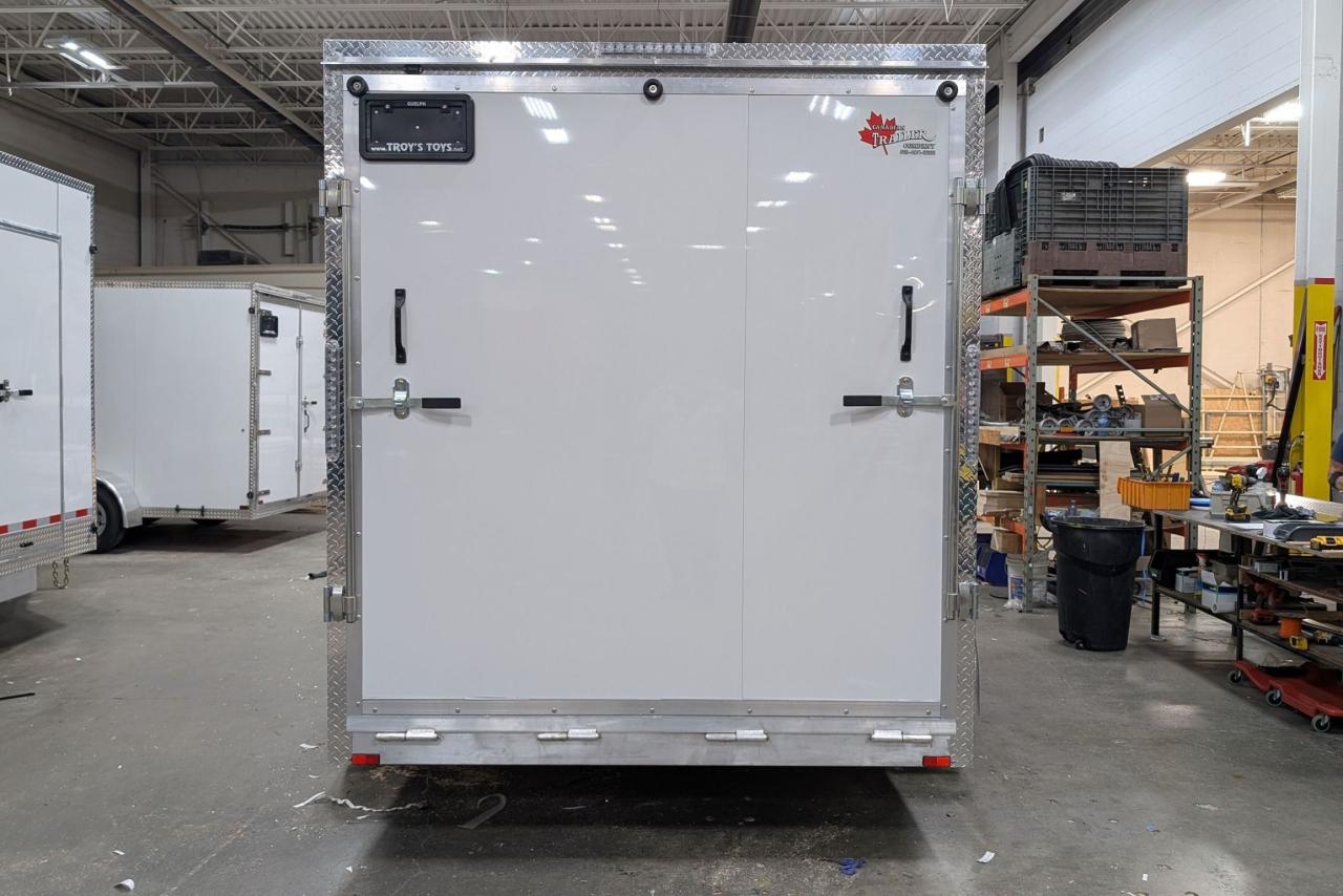 2025 Canadian Trailer Company 7x14 V Nose Cargo Trailer Aluminum Tandem Axle