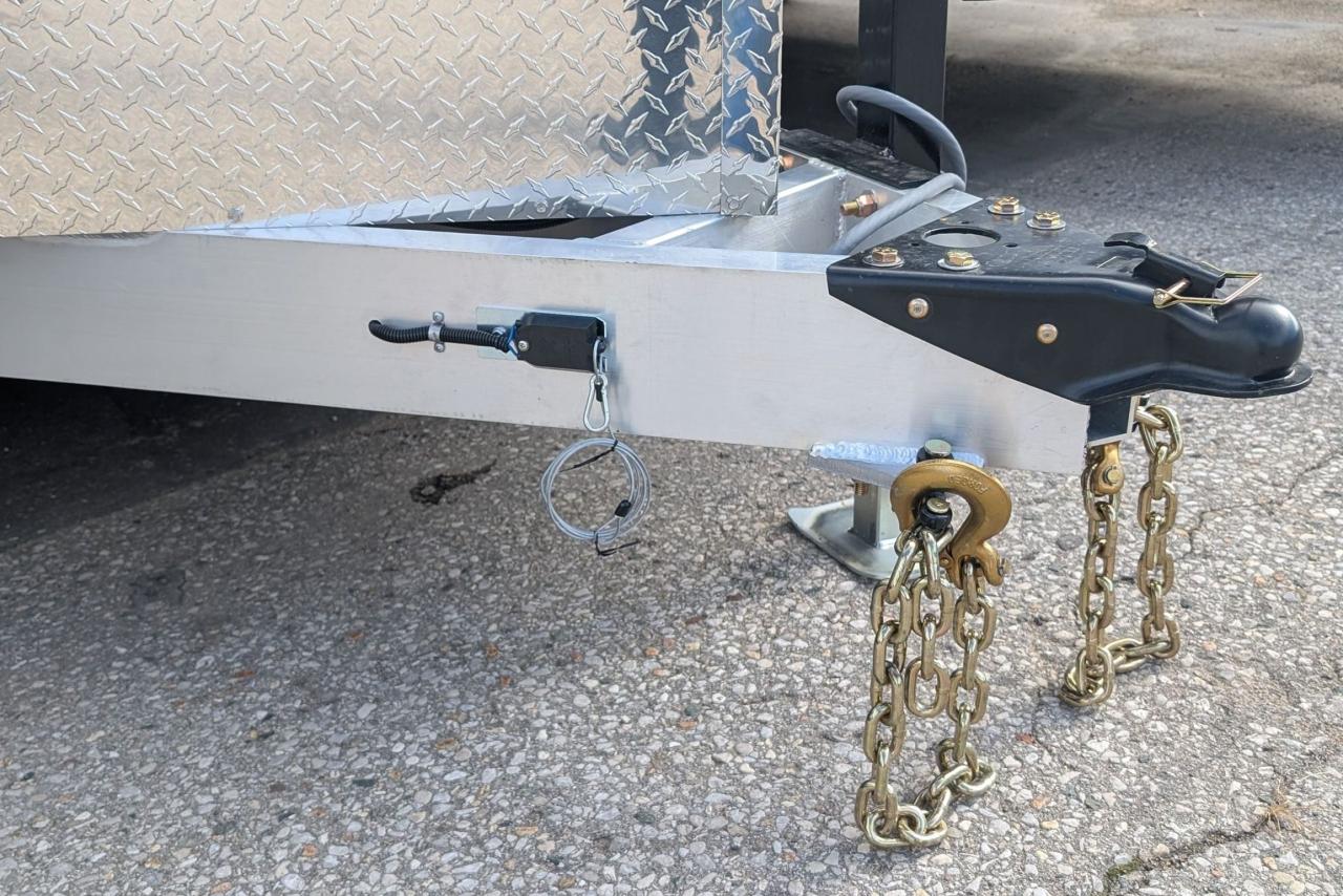 2025 Canadian Trailer Company 7x16 V-Nose Cargo Trailer Aluminum Tandem Axle