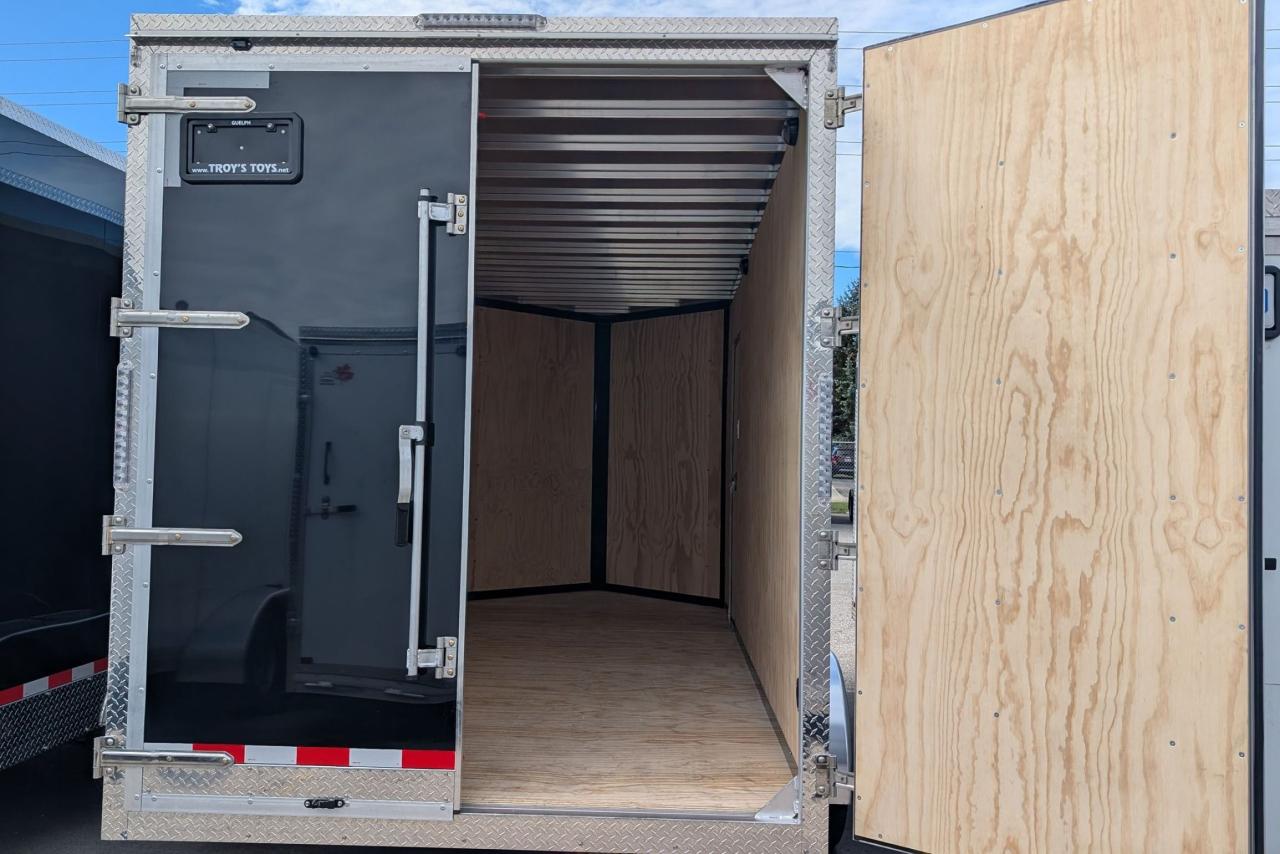 2025 Canadian Trailer Company 7x16 V-Nose Cargo Trailer Aluminum Tandem Axle