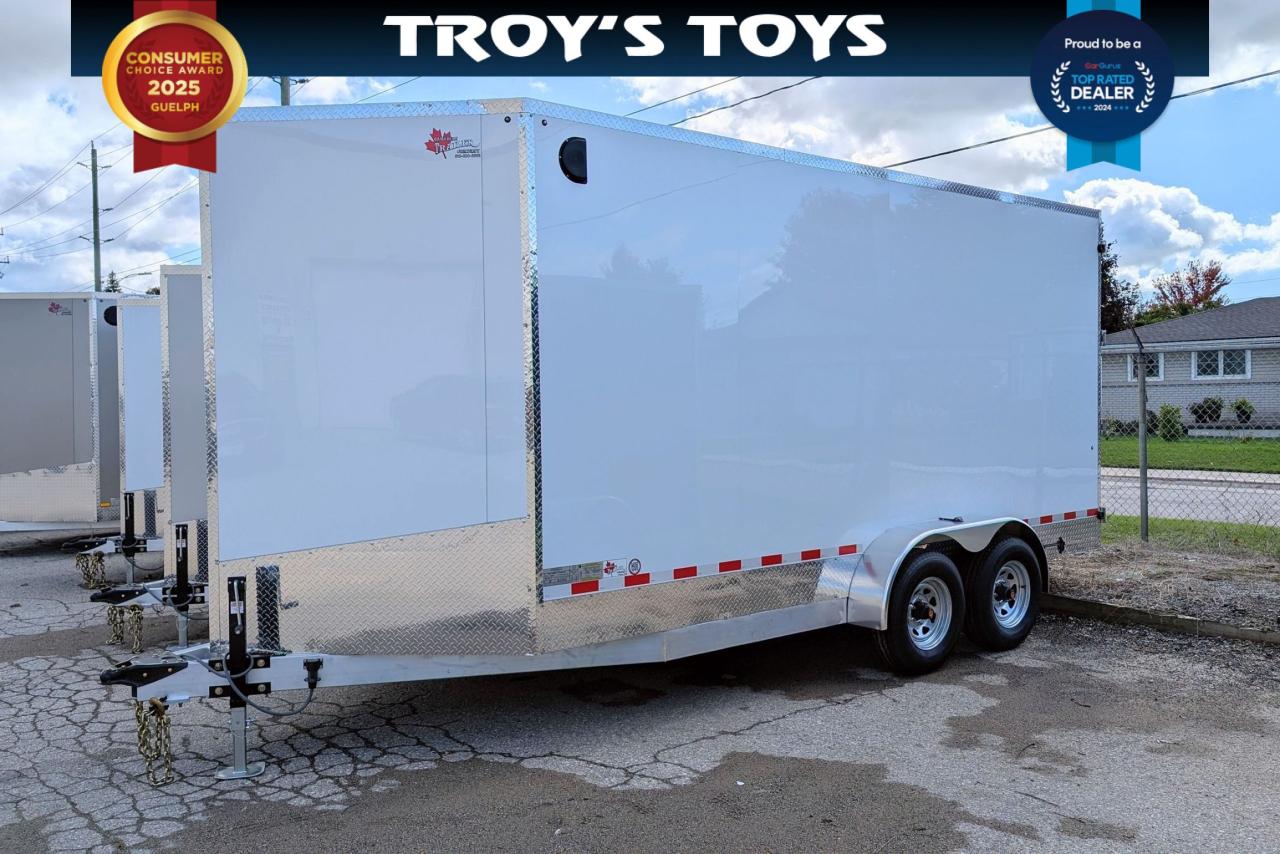 2025 Canadian Trailer Company 7x16 V-Nose Cargo Trailer Aluminum Tandem Axle