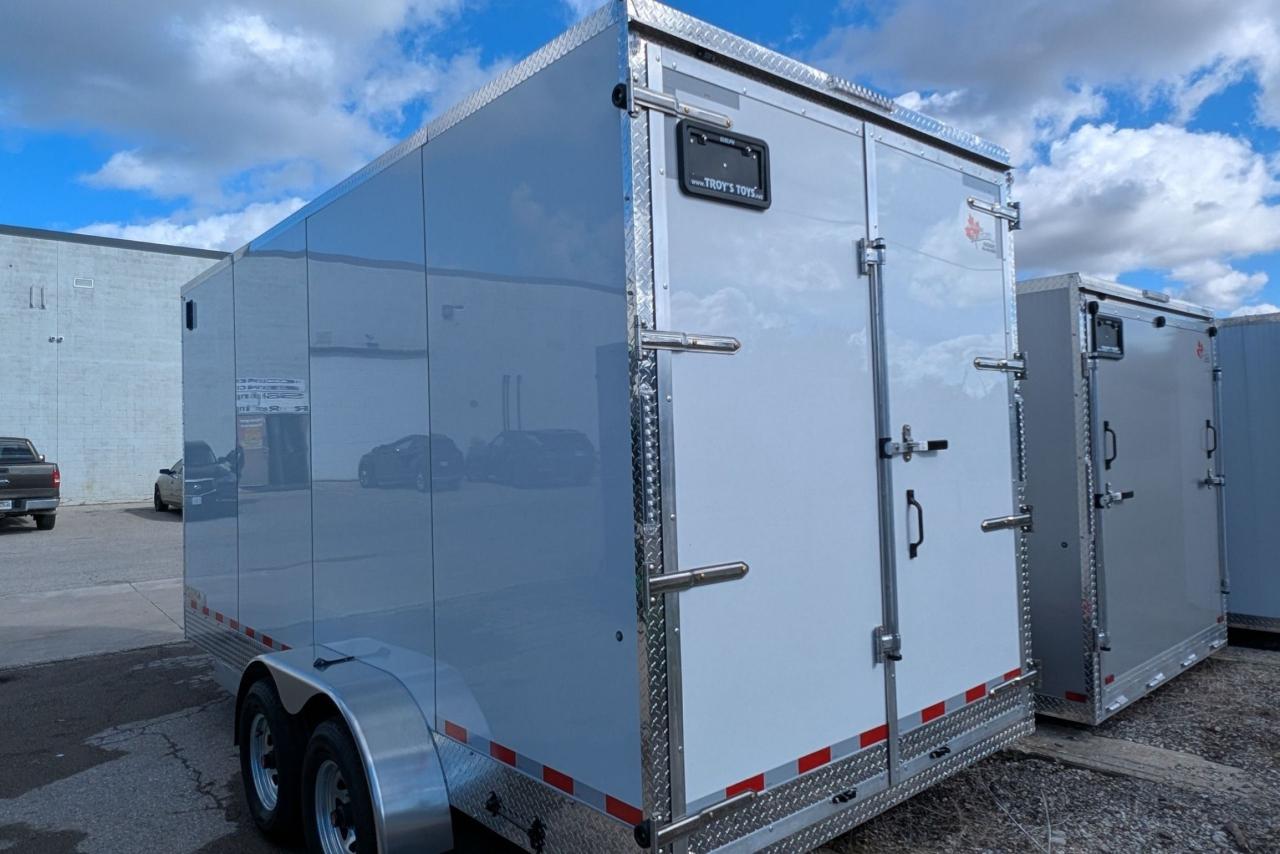 2025 Canadian Trailer Company 7x16 V-Nose Cargo Trailer Aluminum Tandem Axle