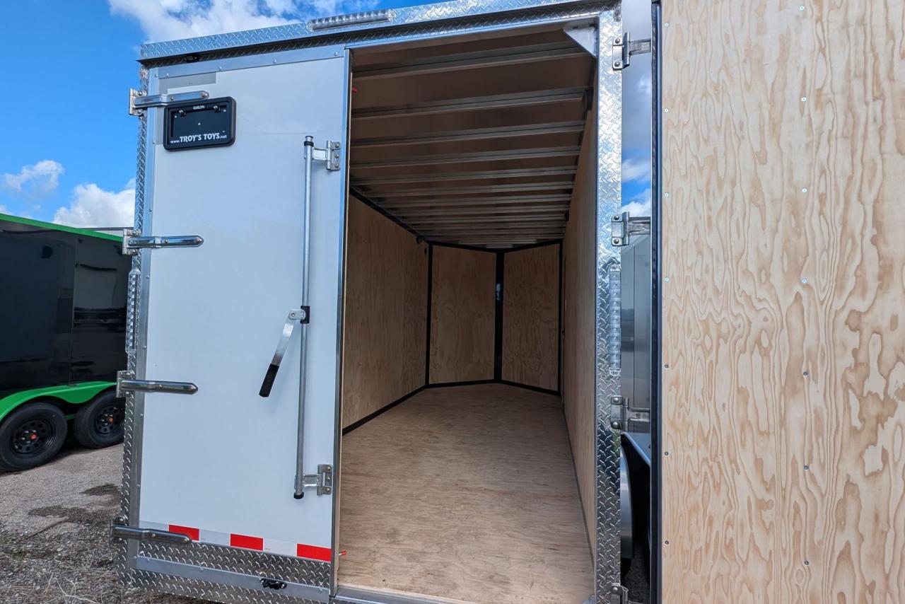 2025 Canadian Trailer Company 7x16 V-Nose Cargo Trailer Aluminum Tandem Axle