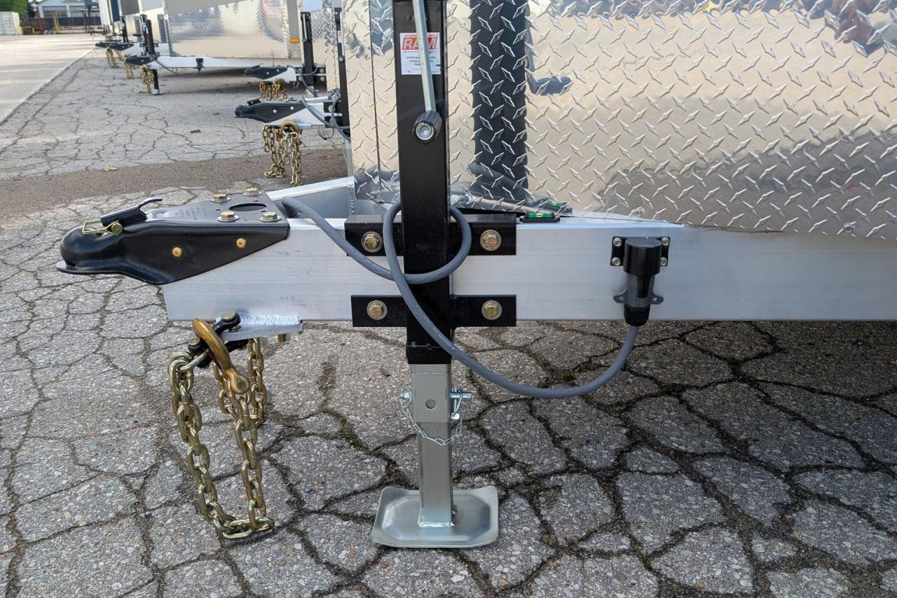 2025 Canadian Trailer Company 7x16 V-Nose Cargo Trailer Aluminum Tandem Axle