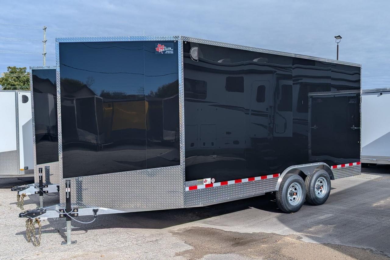 New 2025 Canadian Trailer Company 8.5X16 V-Nose Cargo Trailer Aluminum Tandem Axle for sale in Guelph, ON