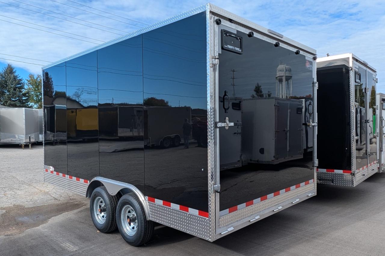 2025 Canadian Trailer Company 8.5X16 V-Nose Cargo Trailer Aluminum Tandem Axle Photo5