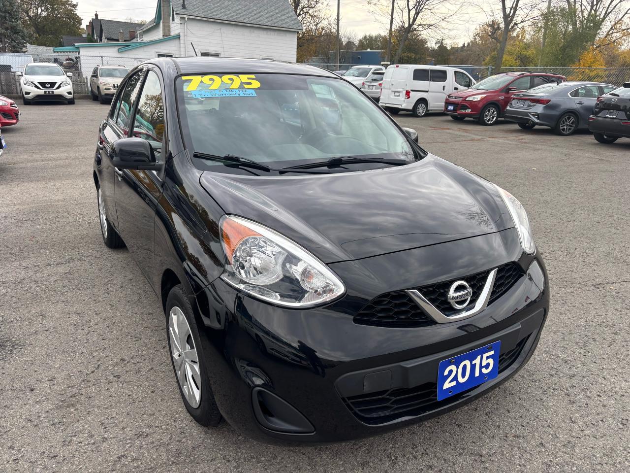 2015 Nissan Micra SV, Hatchback, Auto, Back-Up-Camera - Photo #1