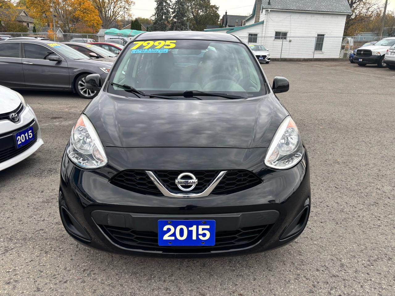 2015 Nissan Micra SV, Hatchback, Auto, Back-Up-Camera - Photo #2