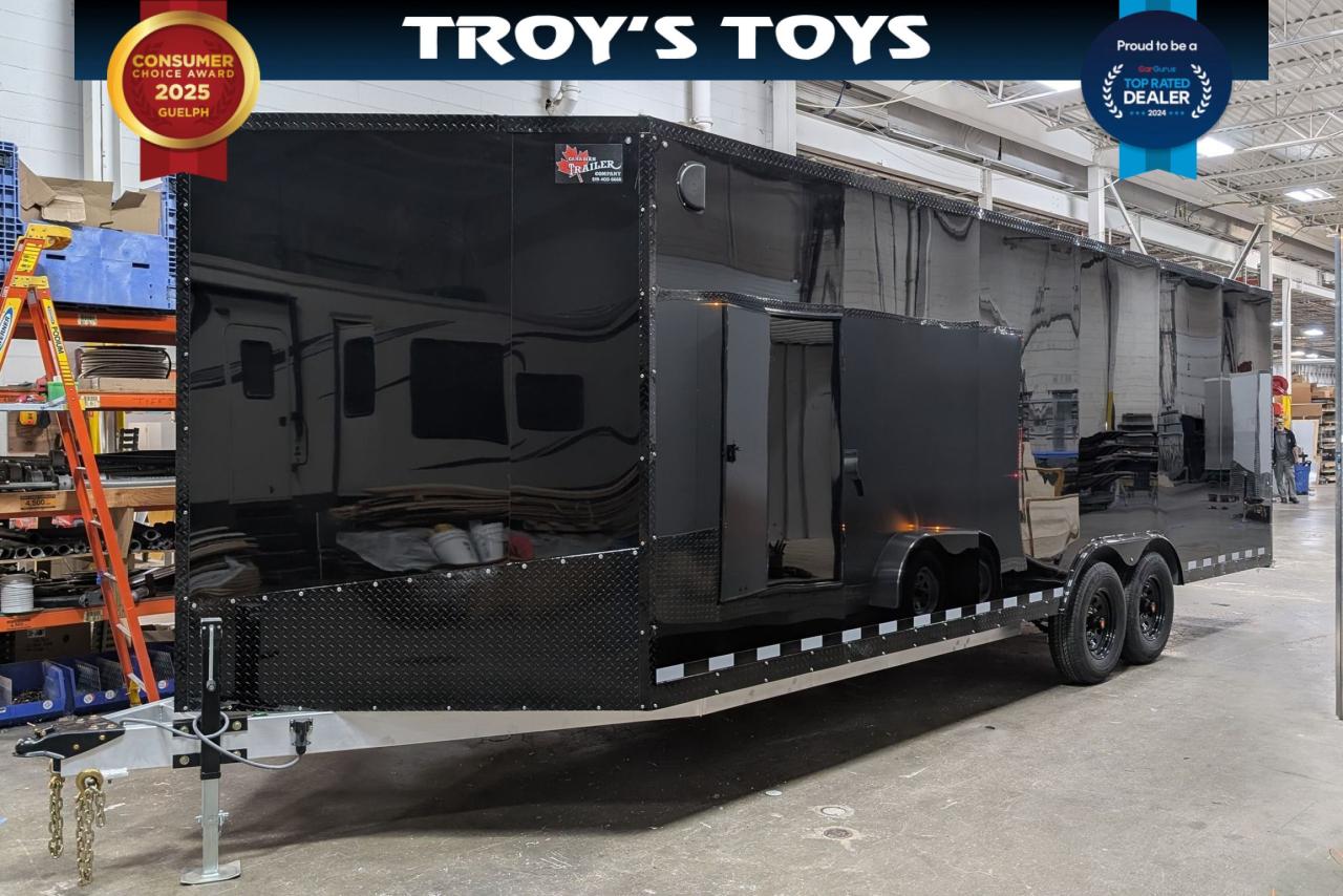 2025 Canadian Trailer Company 8.5X24 V-Nose Cargo Trailer Aluminum Tandem Axle