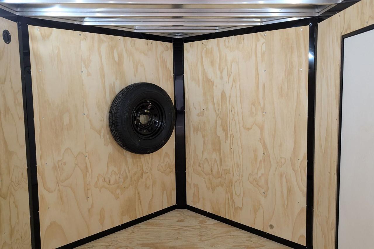 2025 Canadian Trailer Company 8.5X24 V-Nose Cargo Trailer Aluminum Tandem Axle