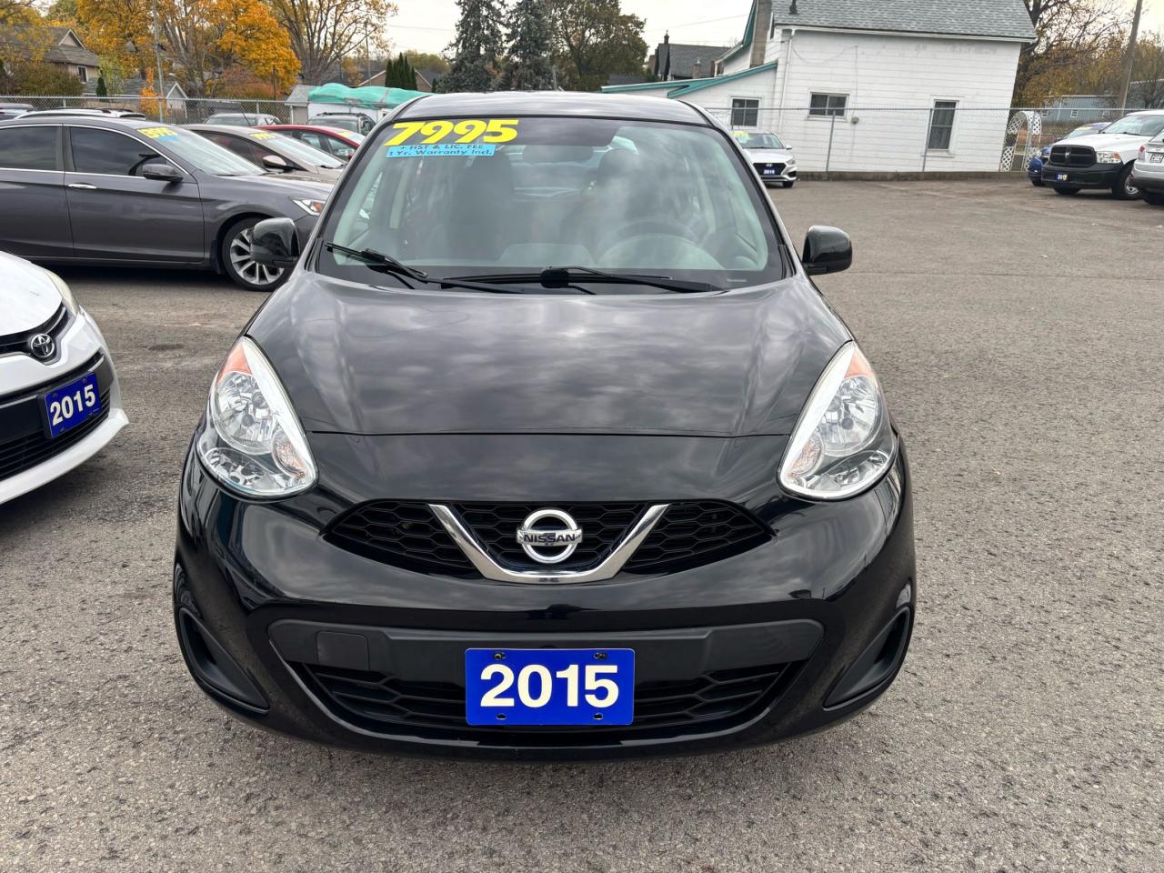 2015 Nissan Micra SV, Hatchback, Auto, Back-Up-Camera