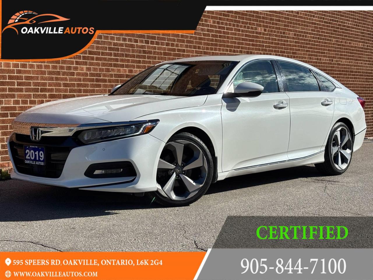 Used 2019 Honda Accord Touring FWD for sale in Oakville, ON