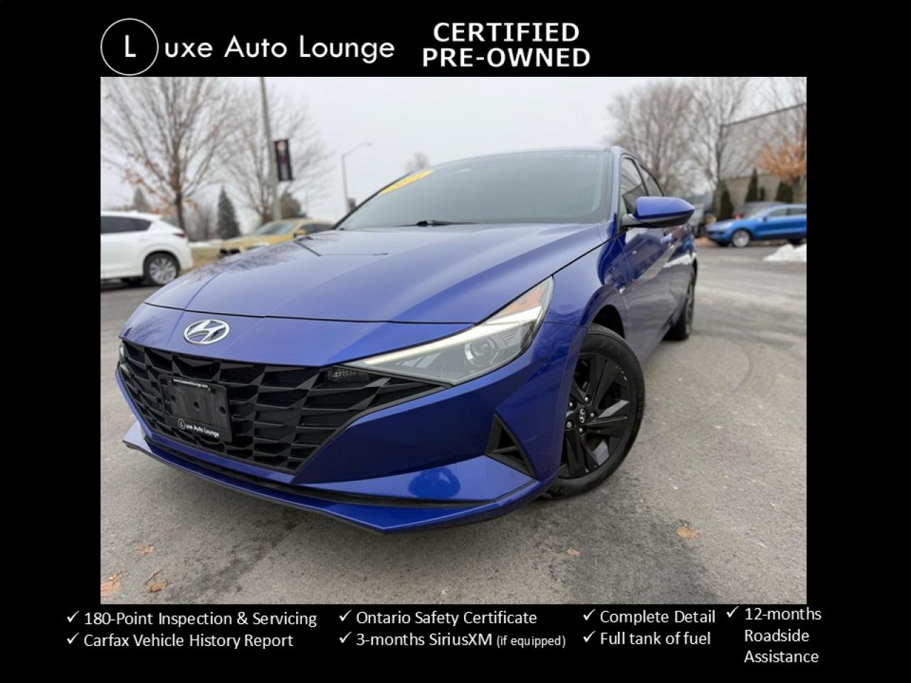 Used 2021 Hyundai Elantra Preferred IVT w/Sun & Tech Package | SUN ROOF for sale in Orleans, ON