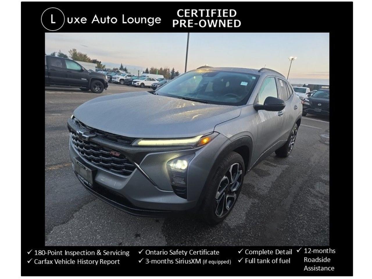 Used 2024 Chevrolet Trax 2RS ONLY 16K! SUNROOF, LEATHER, HEATED SEATS!!! for sale in Orleans, ON