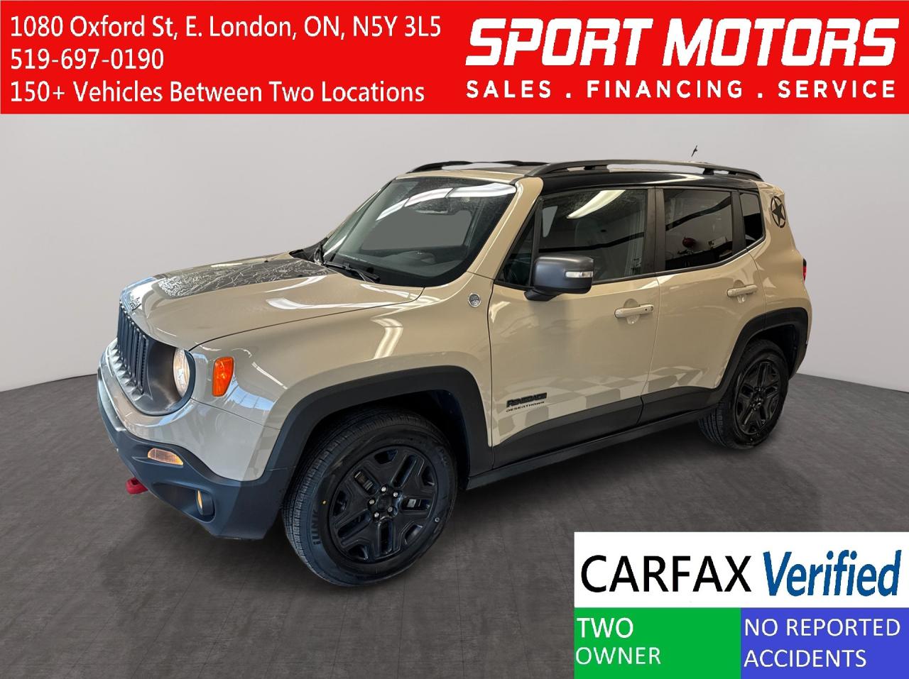 2017 Jeep Renegade 4WD 4dr Deserthawk+New Tires+Camera+CLEAN CARFAX Photo67