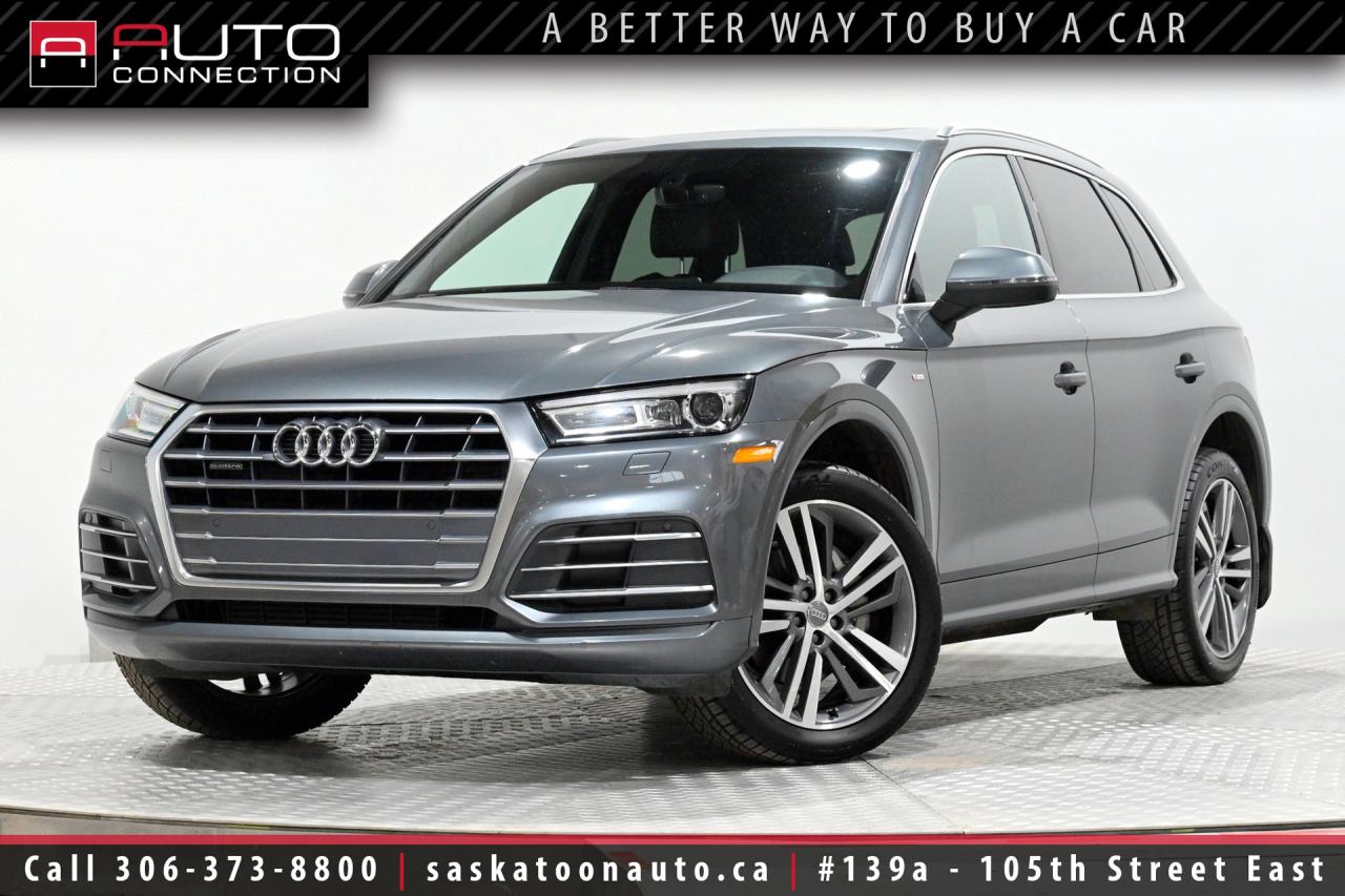 Used 2018 Audi Q5 2.0T Progressiv Quattro - S LINE - LOW KMS - CARPLAY - HEATED STEERING WHEEL for sale in Saskatoon, SK