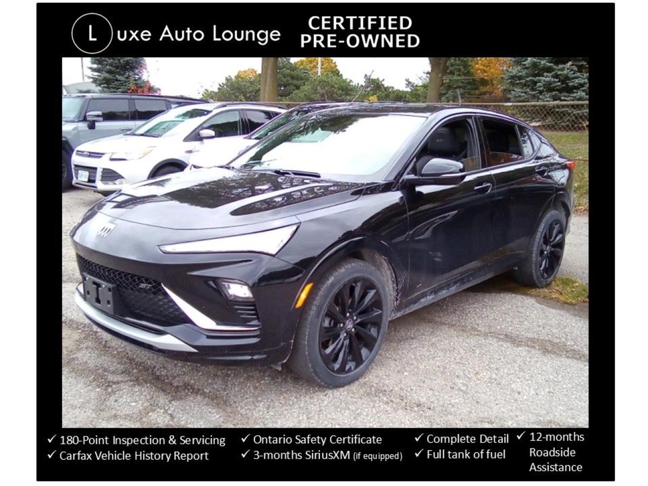 2024 Buick Envista Sport Touring LOW KM! LEATHER, SUNROOF, HTD SEATS!