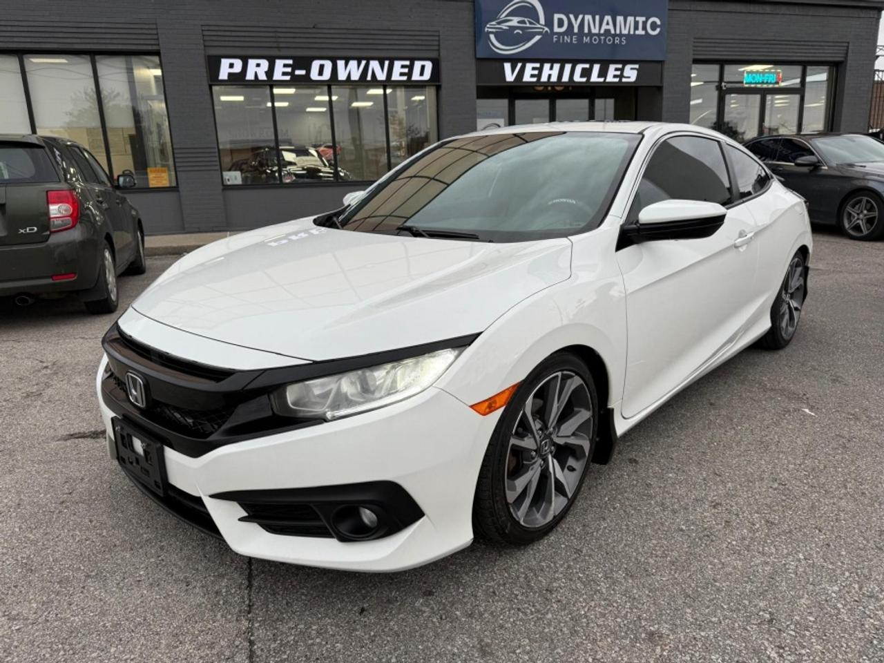 2017 Honda Civic EX-T/ COUPE/ MANUAL/ CLEAN CARFAX/ CARPLAY/ SUNROO - Photo #1