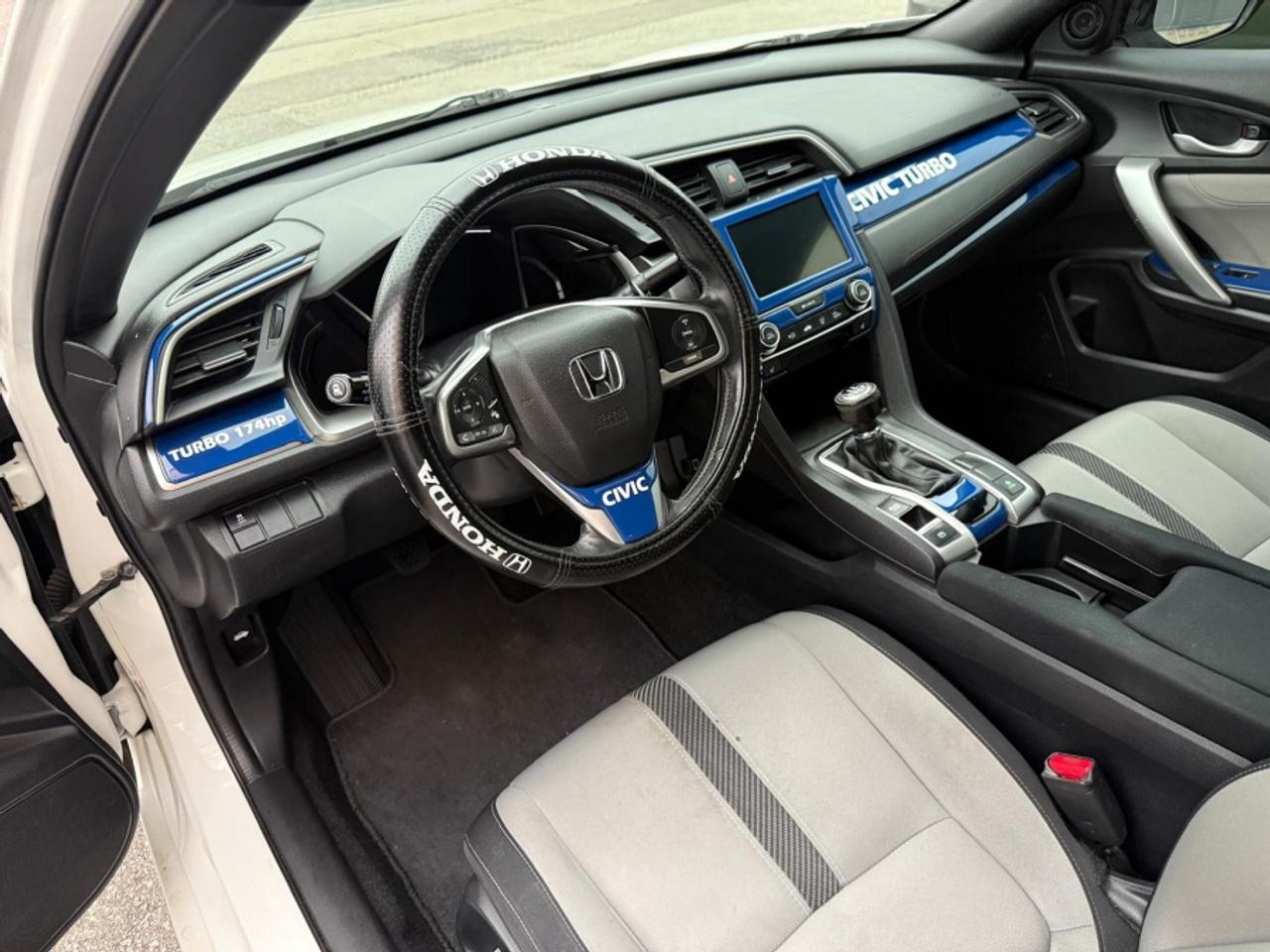 2017 Honda Civic EX-T/ COUPE/ MANUAL/ CLEAN CARFAX/ CARPLAY/ SUNROO - Photo #9