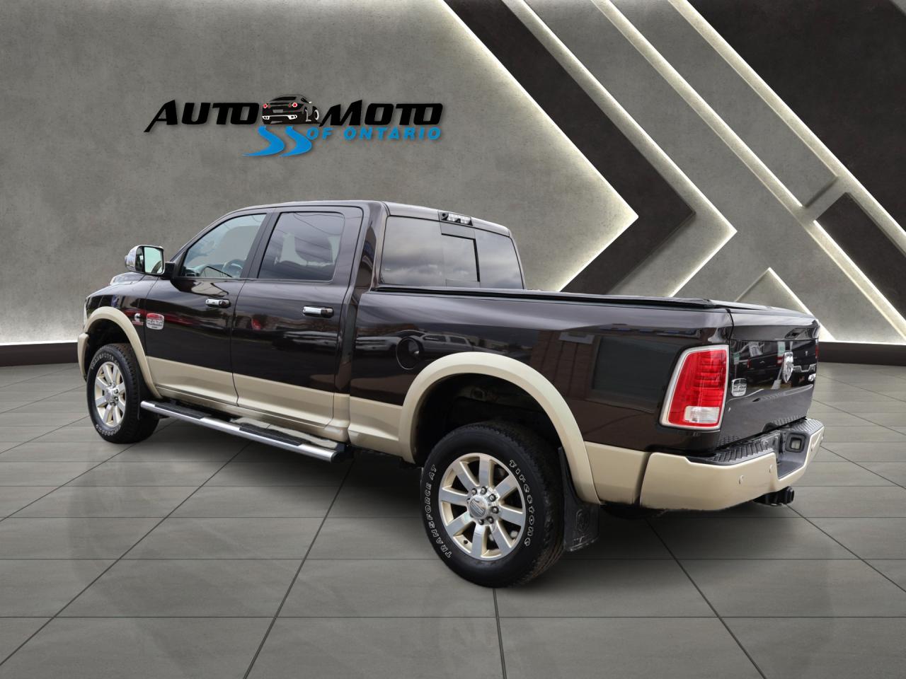 2016 RAM 2500 LONGHORN CREW DIESEL 4WD *1 OWNER*DODGE MAINTAIN* DUEL CAMERA NAV BLUETOOTH LEATHER HEAT/COOL P.SENSORS CRUISE ALLOYS - Photo #4