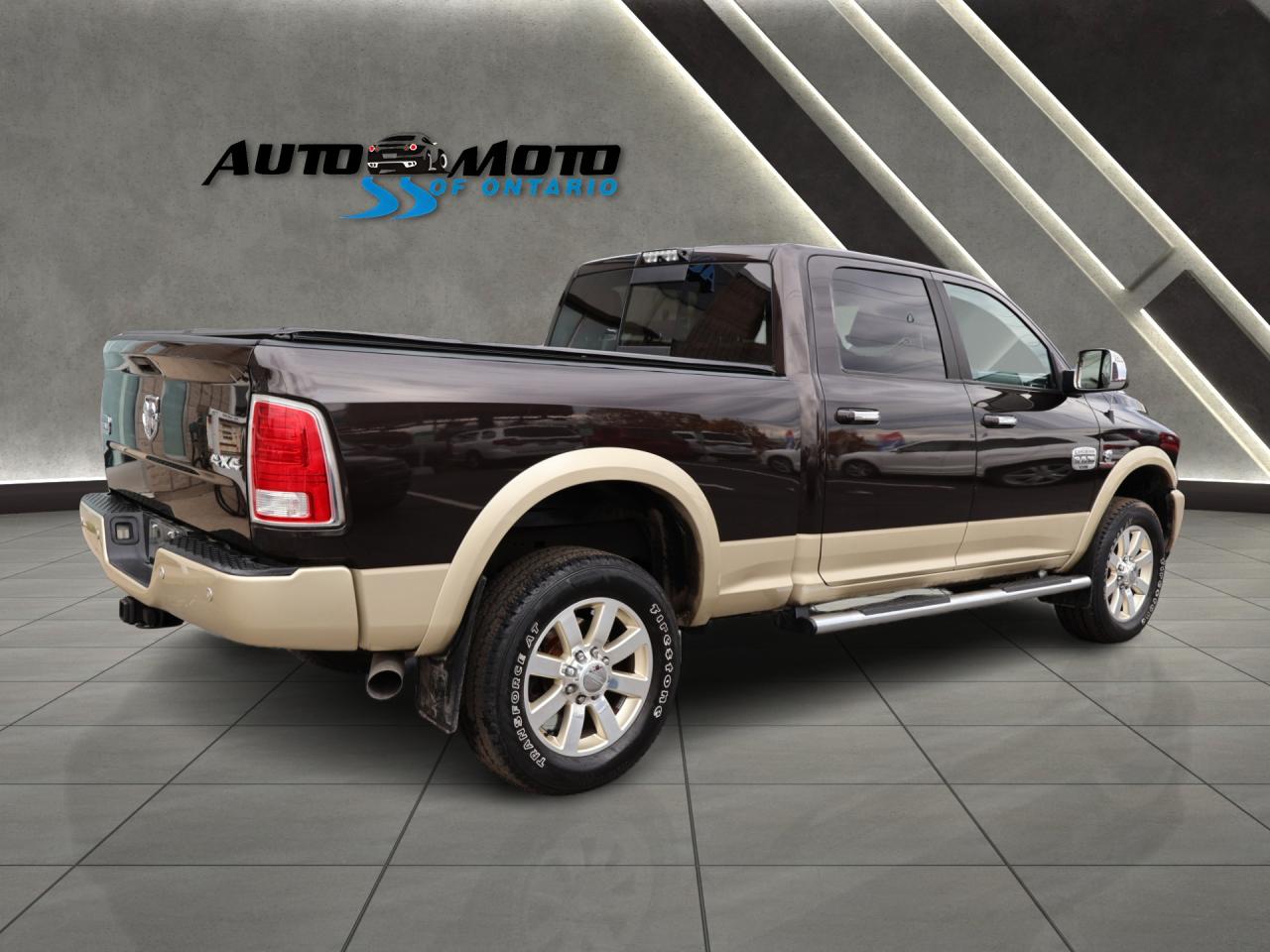 2016 RAM 2500 LONGHORN CREW DIESEL 4WD *1 OWNER*DODGE MAINTAIN* DUEL CAMERA NAV BLUETOOTH LEATHER HEAT/COOL P.SENSORS CRUISE ALLOYS - Photo #6