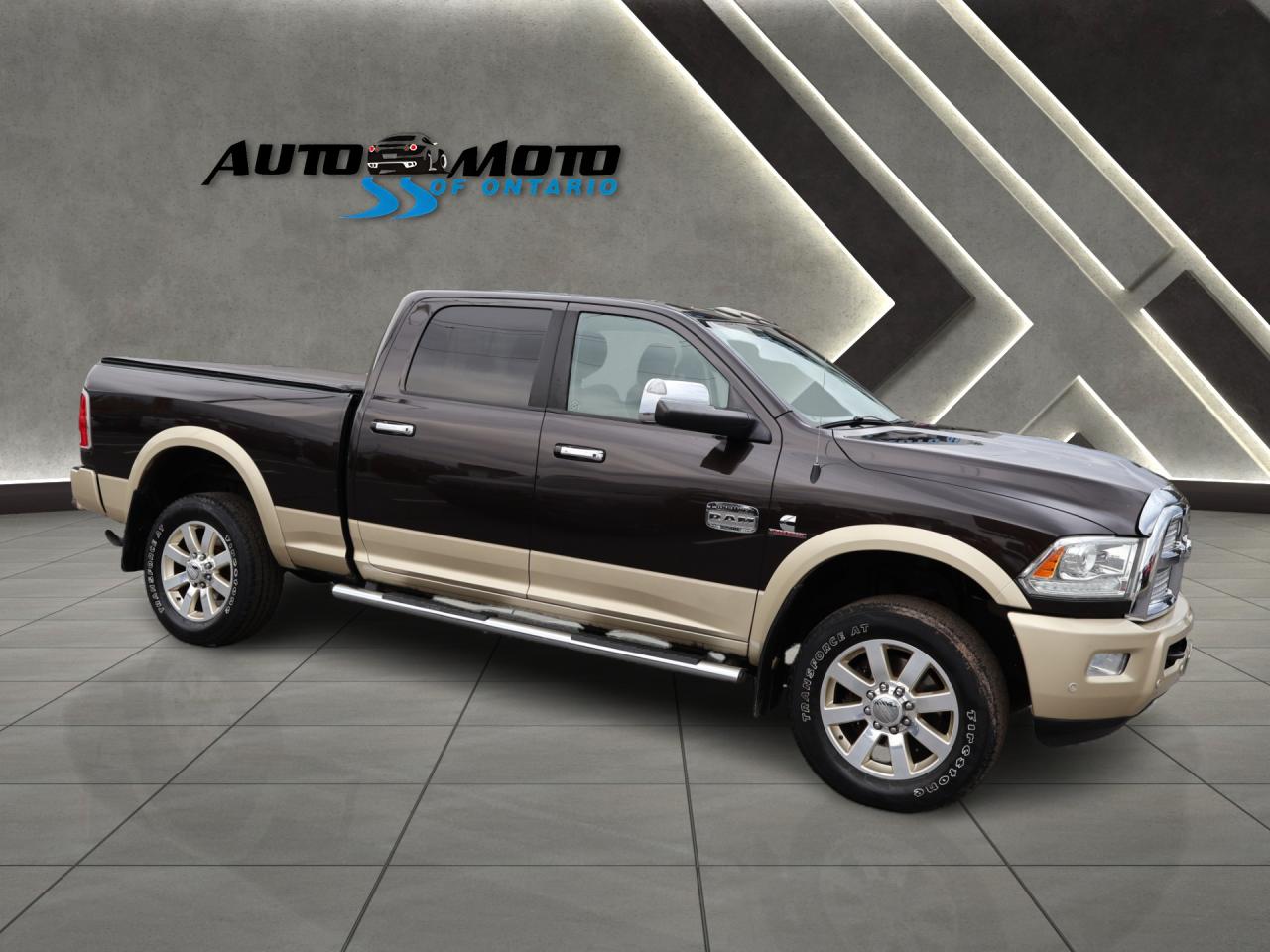 2016 RAM 2500 LONGHORN CREW DIESEL 4WD *1 OWNER*DODGE MAINTAIN* DUEL CAMERA NAV BLUETOOTH LEATHER HEAT/COOL P.SENSORS CRUISE ALLOYS - Photo #7