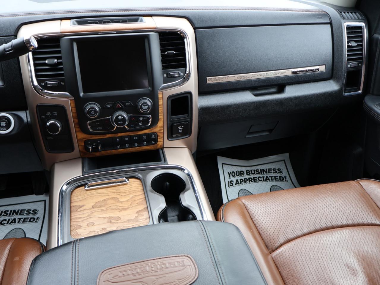 2016 RAM 2500 LONGHORN CREW DIESEL 4WD *1 OWNER*DODGE MAINTAIN* DUEL CAMERA NAV BLUETOOTH LEATHER HEAT/COOL P.SENSORS CRUISE ALLOYS - Photo #10