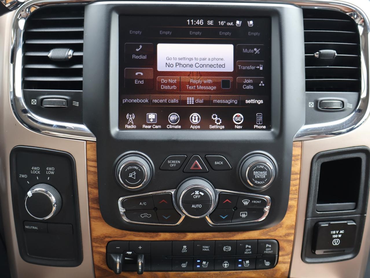 2016 RAM 2500 LONGHORN CREW DIESEL 4WD *1 OWNER*DODGE MAINTAIN* DUEL CAMERA NAV BLUETOOTH LEATHER HEAT/COOL P.SENSORS CRUISE ALLOYS - Photo #25