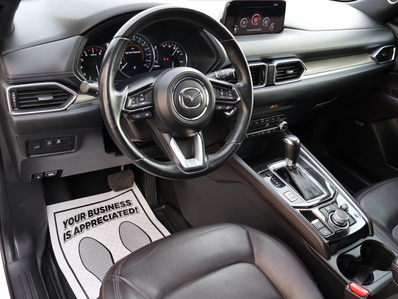 2019 Mazda CX-5 SIGNATURE AWD CERTIFIED *ACCIDENT FREE* CAMERA NAV BLUETOOTH HEATED LEATHER SEATS B.SPOT LANE CHANGE CRUISE ALLOYS - Photo #8