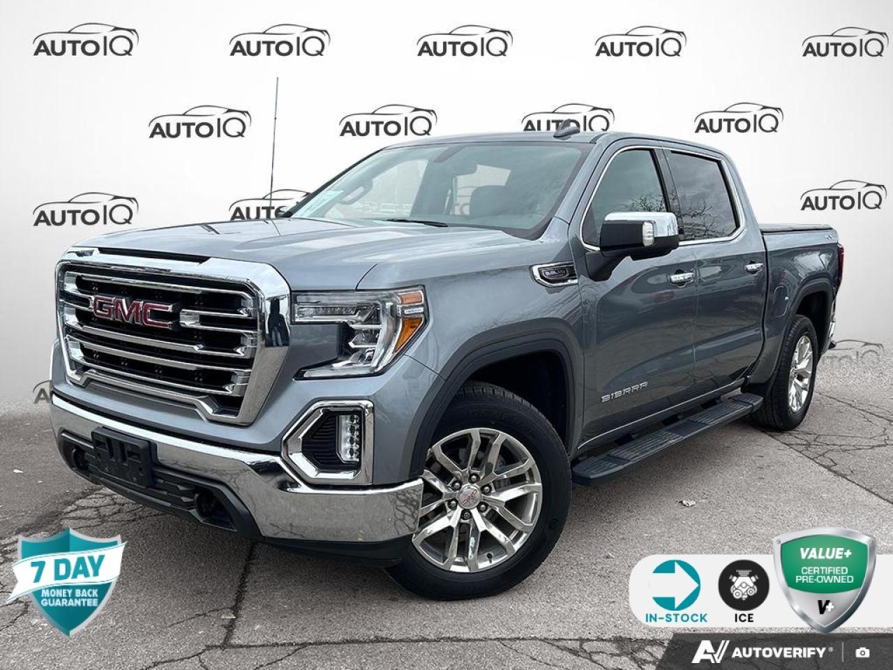 Used 2019 GMC Sierra 1500 SLT CREW CAB 4X4 V8 LEATHER CERTIFIED for sale in Hamilton, ON
