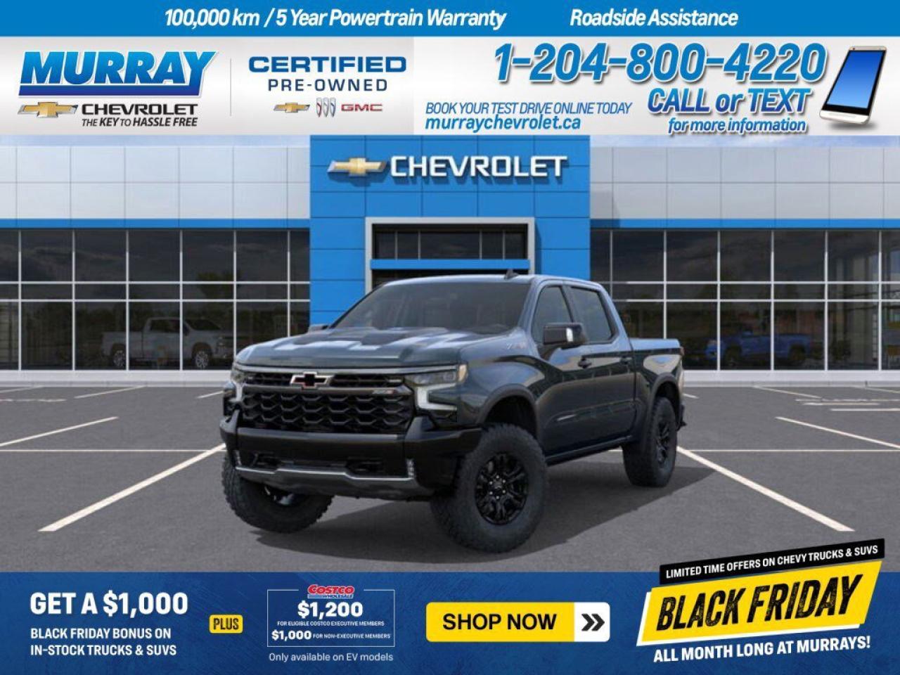 New 2026 Chevrolet Silverado 1500 ZR2 for sale in Winnipeg, MB