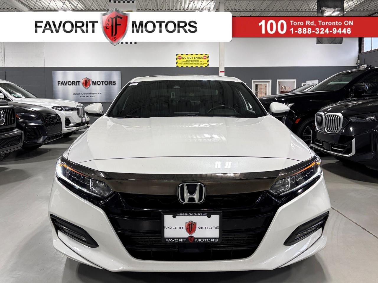 Used 2019 Honda Accord Sedan Sport|MANUAL|LEATHER|SUNROOF|BLINDSPOTCAM|ALLOYS|+ for sale in North York, ON