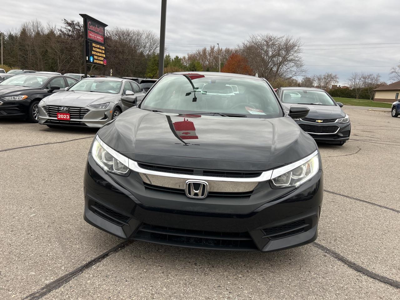 2018 Honda Civic COUPE LX, 6 SPEED MANUAL, CLEAN CARFAX, BACK UP CAM! - Photo #3