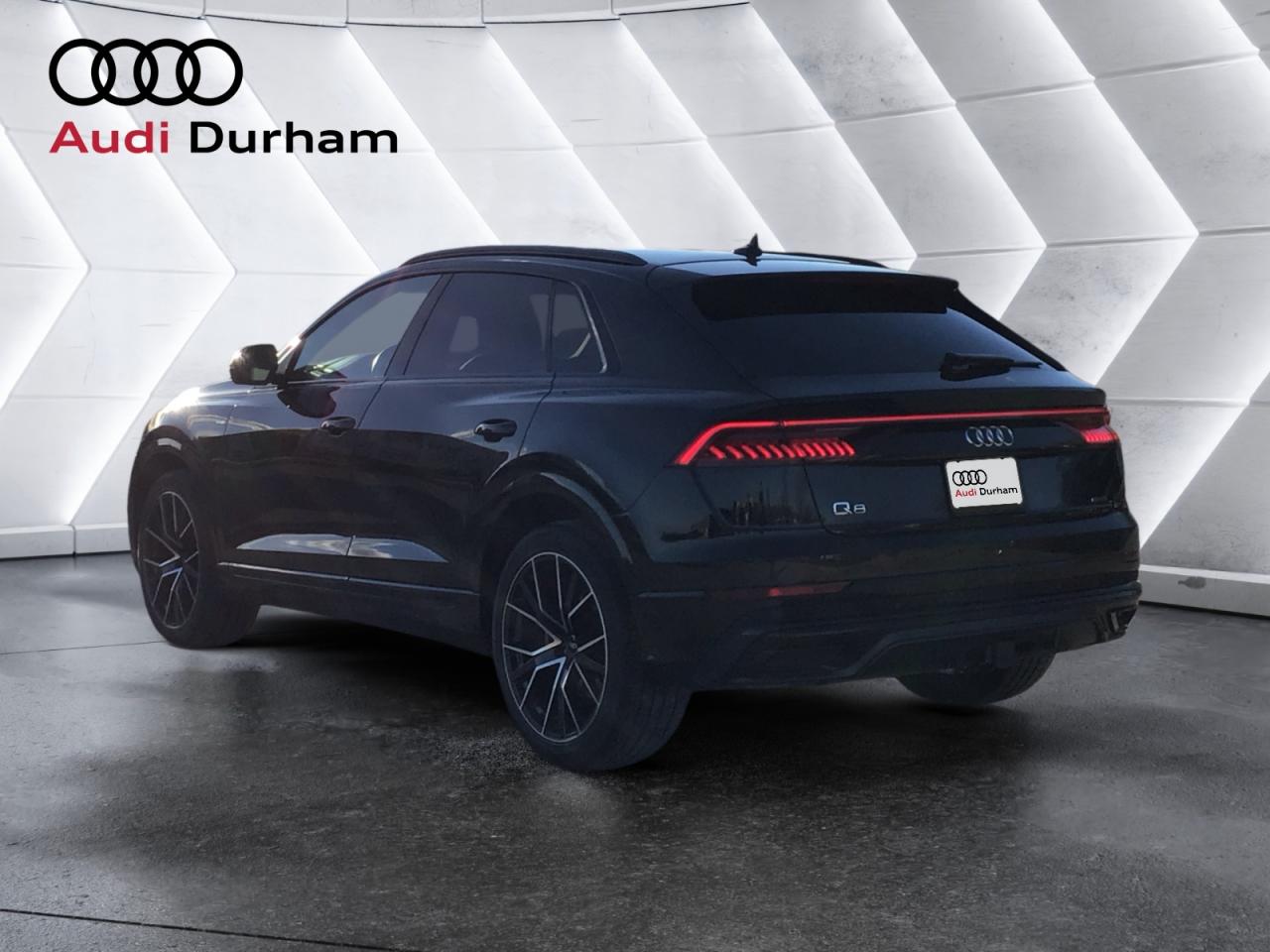 2023 Audi Q8 3.0T Technik + Blk Optics Pkg | 22" Wheels | Hitch Photo2