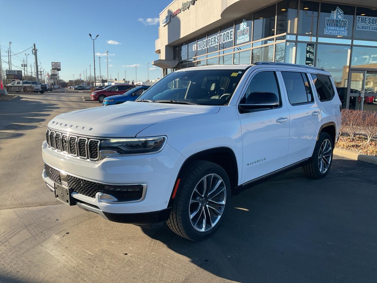 Used 2023 Jeep Wagoneer 360 CAM / HEADS UP DISPLAY / 3 PANEL SUNROOF for sale in Windsor, ON