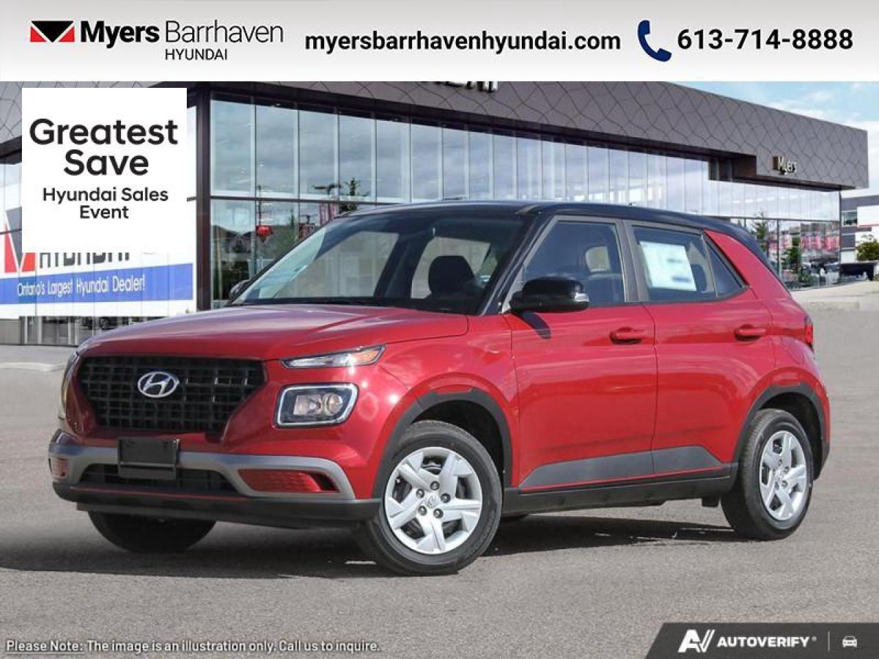 New 2026 Hyundai Venue Essential IVT for sale in Nepean, ON