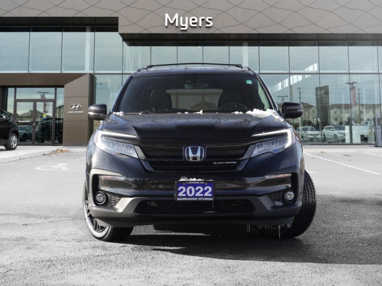 2022 Honda Pilot Black Edition  - $254 B/W Photo4