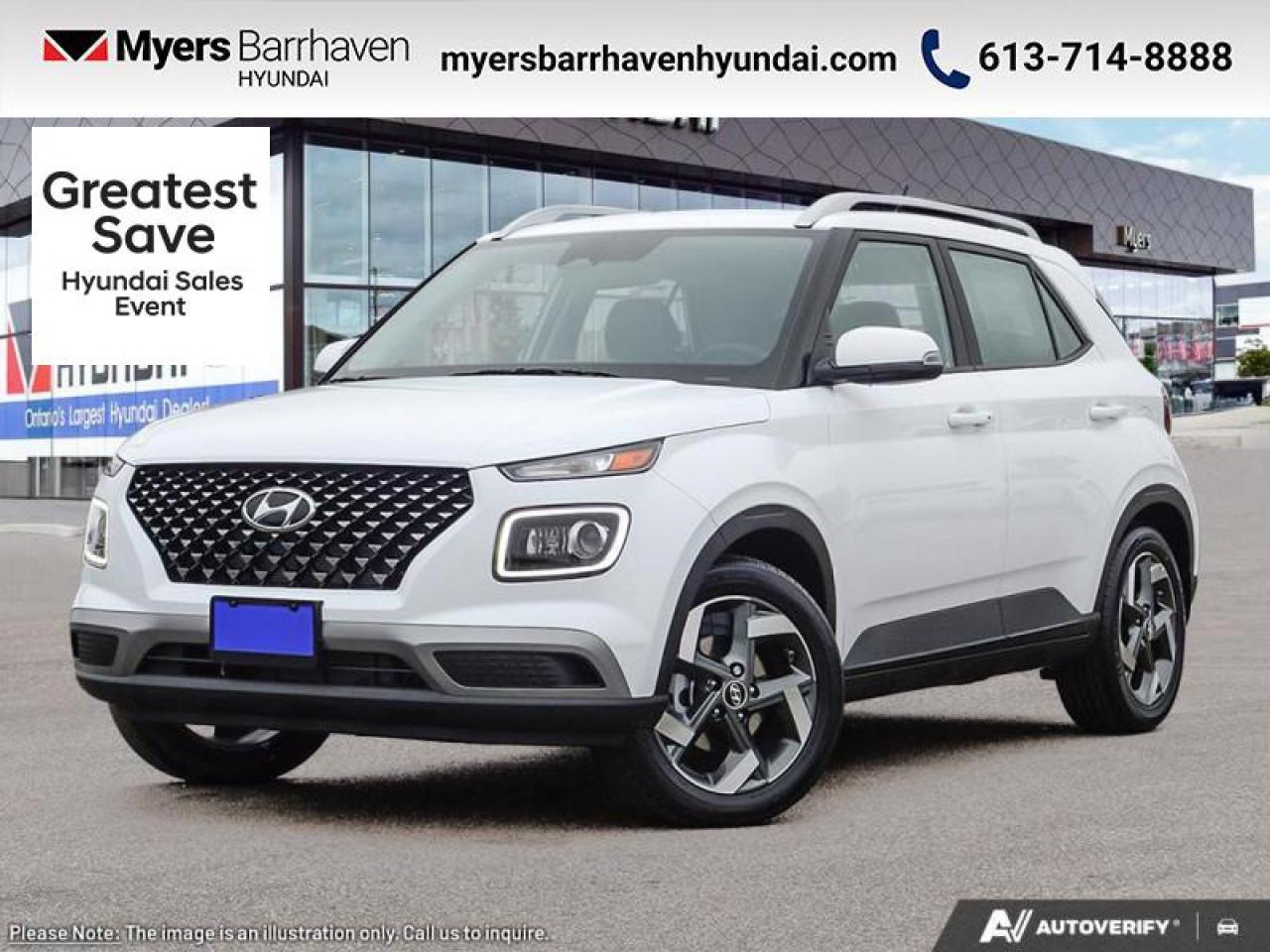 New 2026 Hyundai Venue Ultimate IVT for sale in Nepean, ON